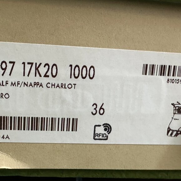 Gucci GG Logo Metalasse Leather Strap Combat Lace Up Ankle Bootie Boots - Picture 16 of 16